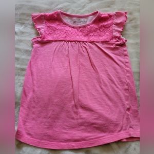 EUC!! Jumping Beans Girls Pink Short Sleeve Size 6